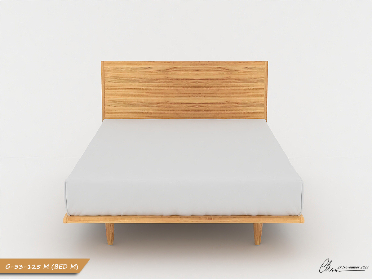 LUKA床台(5*6.2)(漂浮)｜床架｜精選商品｜歐克斯柚木家具